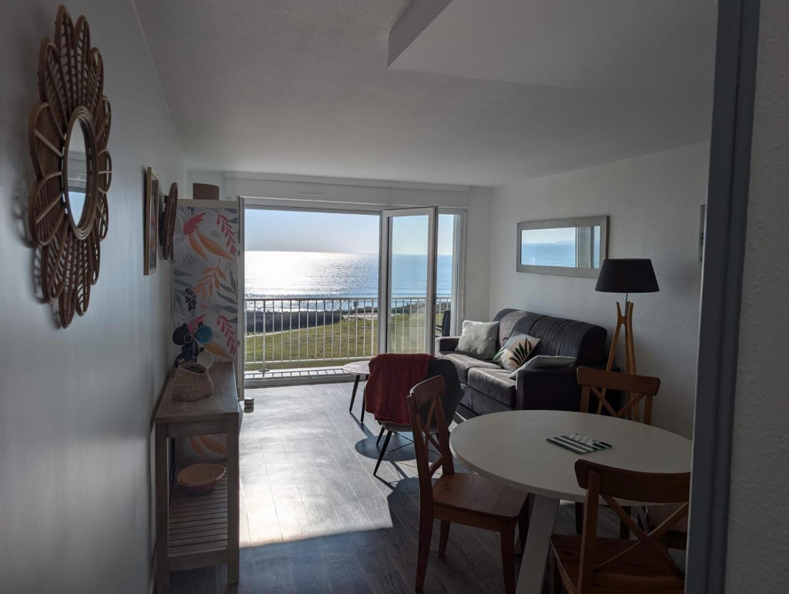 Ferienwohnung Beau T2 Face A L Ocean Vue Exceptionnelle Guidel Exterior foto